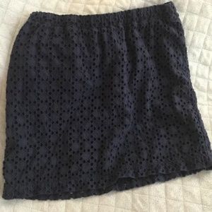 Gap navy skirt
